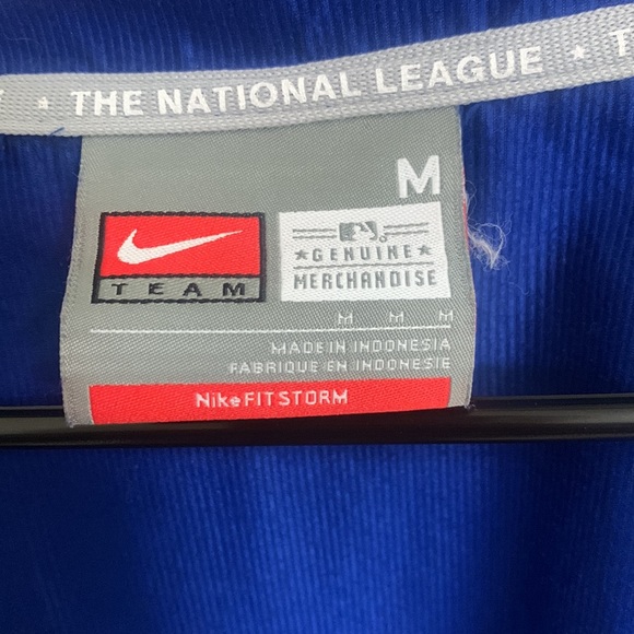 Y2K Nike Chicago Cubs Windbreaker Jacket |Blue and Red Jacket |Mens size M | MLB - Picture 3 of 6